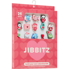 Crocs Valentines Day Card 26 Pack Jibbitz™ charms