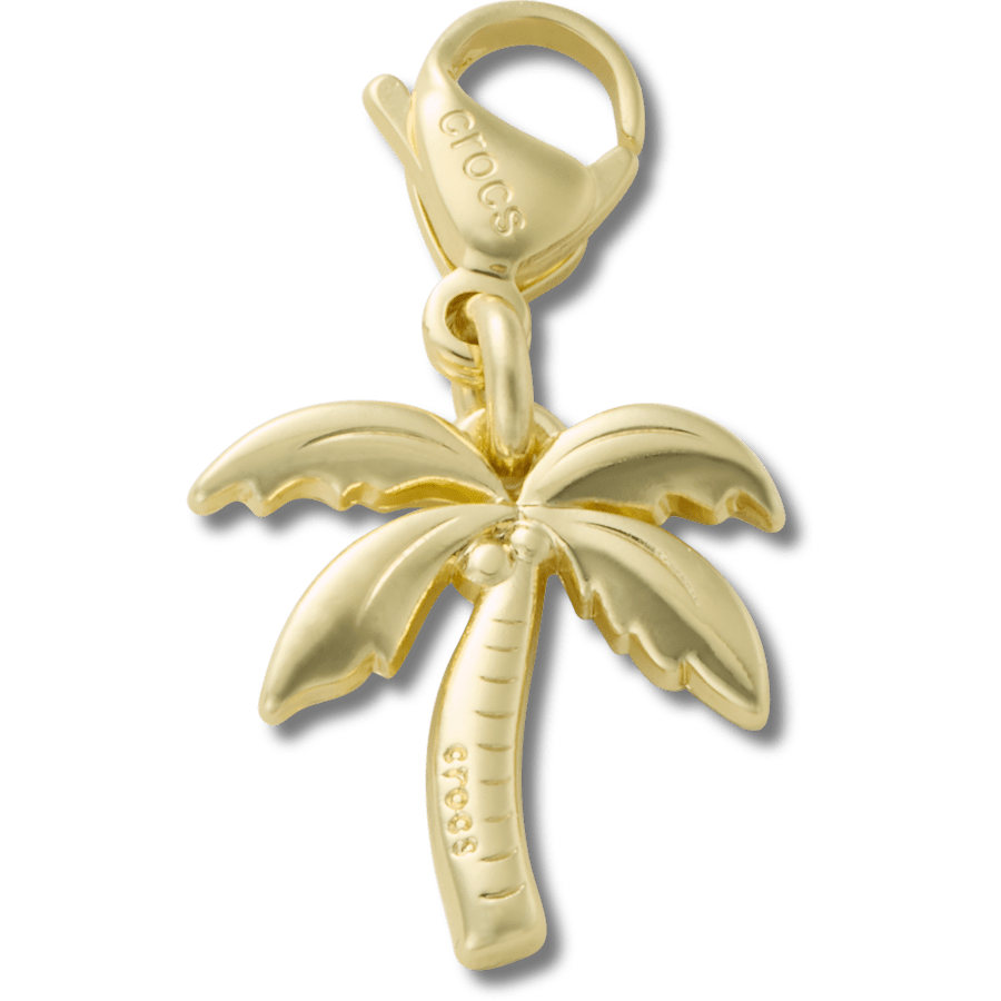 Crocs Gold Palm Tree Charm Jibbitz charm