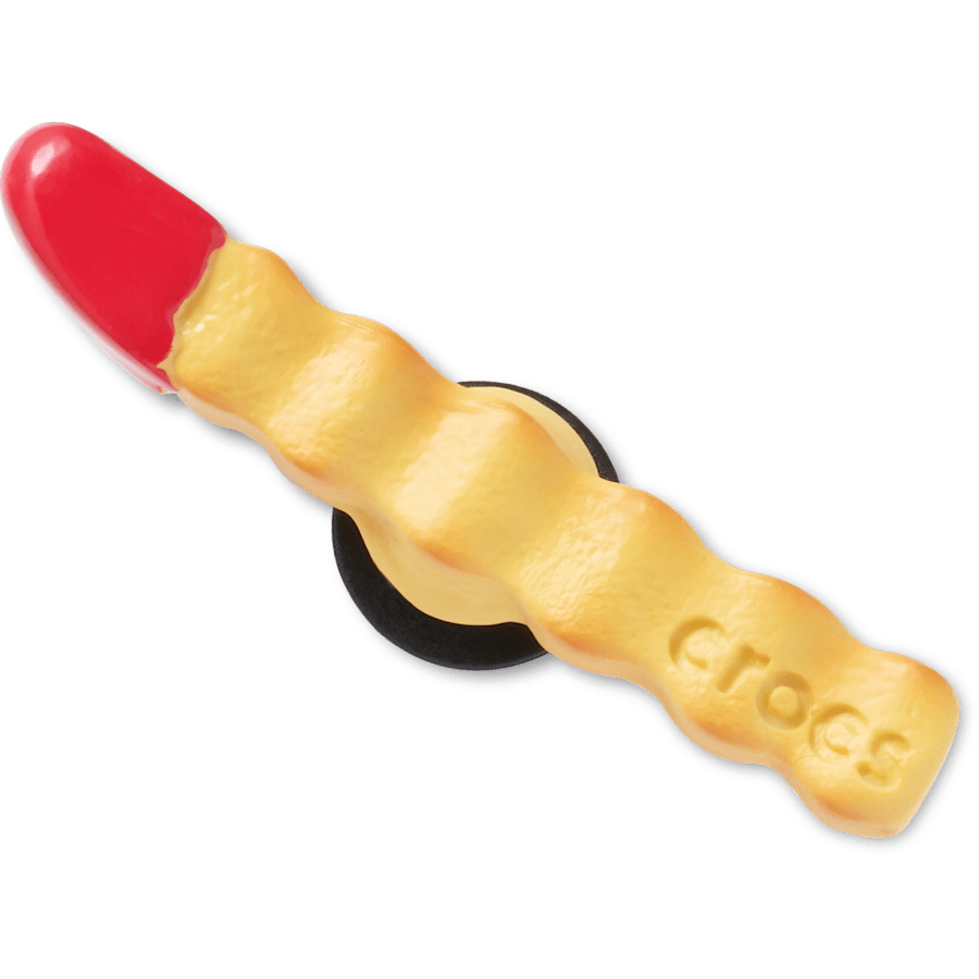 Crocs French Fry Dipped in Ketchup Jibbitz™ charms