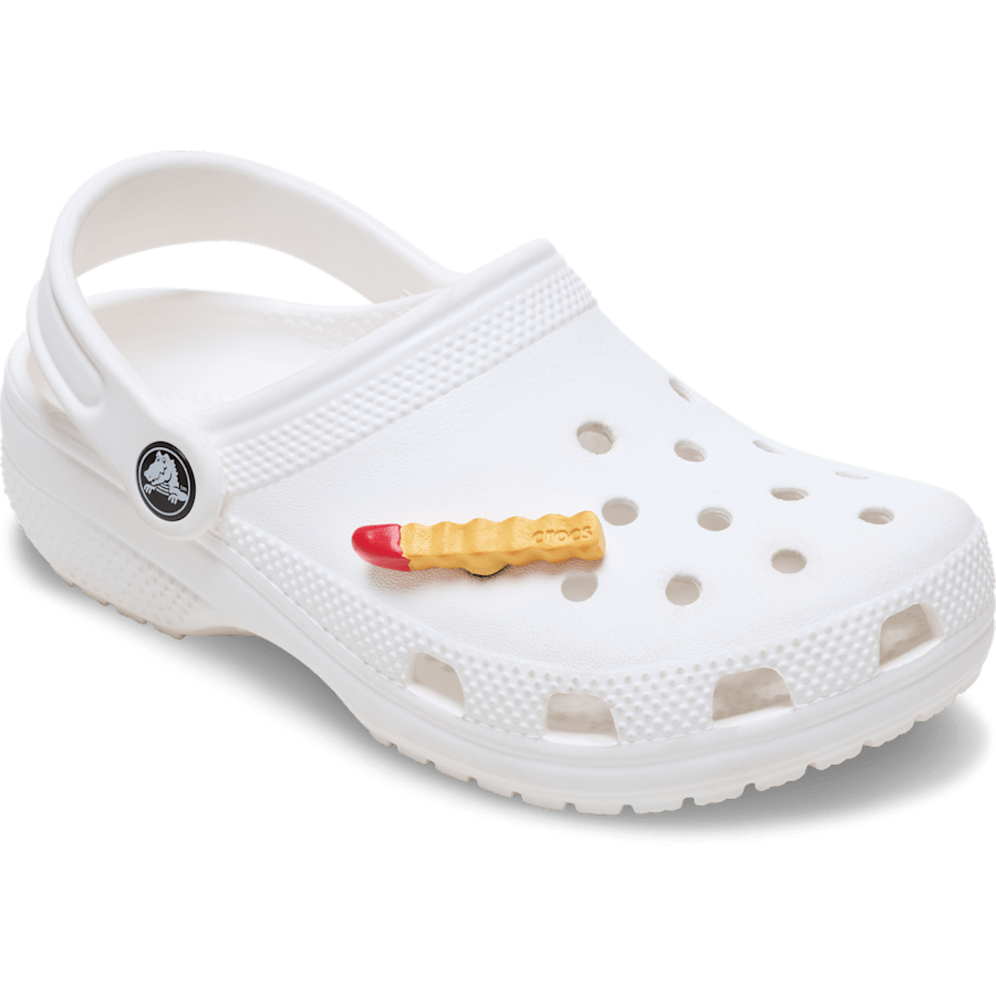 Crocs French Fry Dipped in Ketchup Jibbitz™ charms