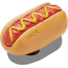 Crocs Hot Dog Dipped in Mustard Jibbitz™ charms