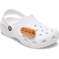 Crocs Hot Dog Dipped in Mustard Jibbitz™ charms