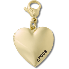 Crocs Gold Locket Charm Jibbitz charm