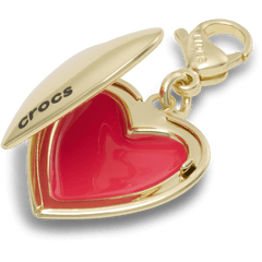 Crocs Gold Locket Charm Jibbitz charm