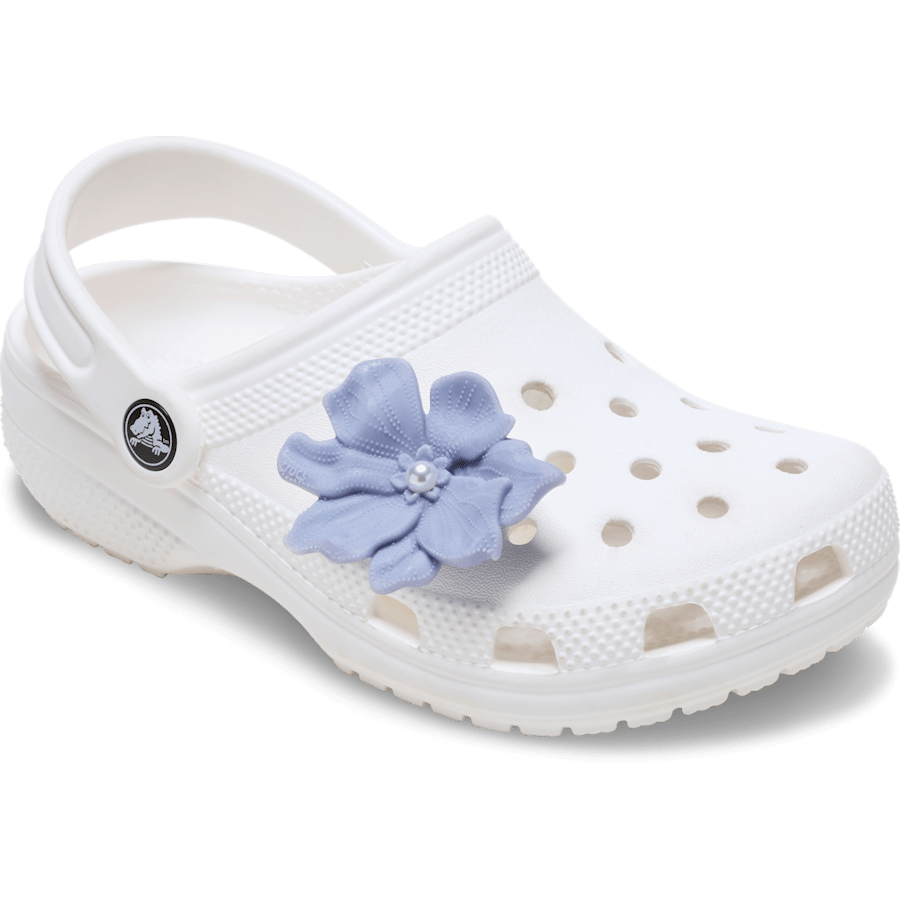 Crocs Periwinkle Flower with Pearl Jibbitz™ charms