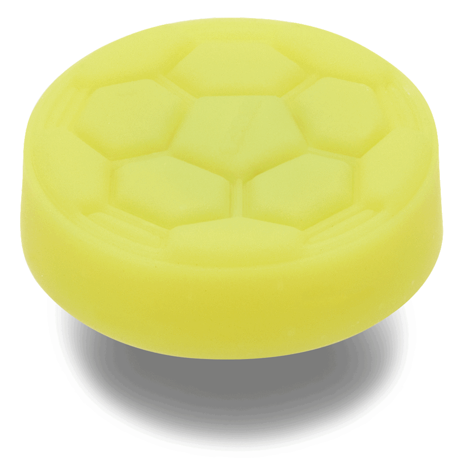 Crocs Lights Up Yellow Soccer Ball Jibbitz™ charms