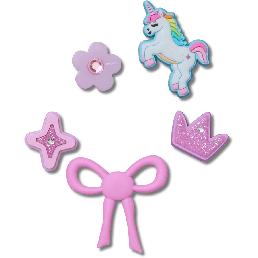 Crocs Sweet Pink Girls 5 Pack Jibbitz™ charms