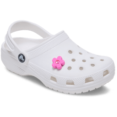 Crocs Bright Pink Flower With Gem Jibbitz™ charms