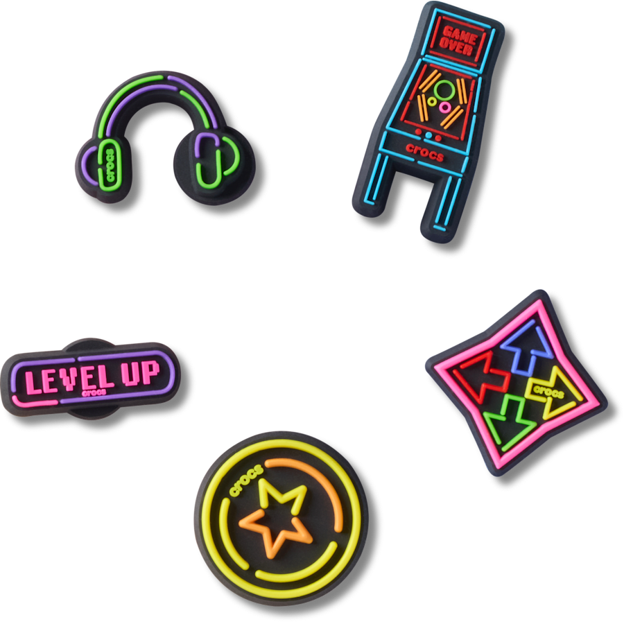 Crocs Level Up Gamer 5 Pack Jibbitz™ charms
