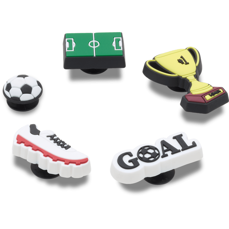 Crocs Soccer Star 5 Pack Jibbitz™ charms