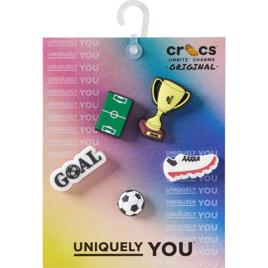 Crocs Soccer Star 5 Pack Jibbitz™ charms