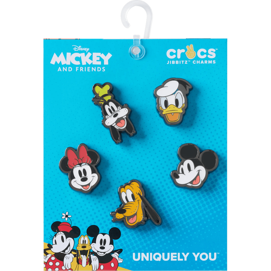 Crocs Mickey & Friends Elevated 5-pack Jibbitz Shoe Charm