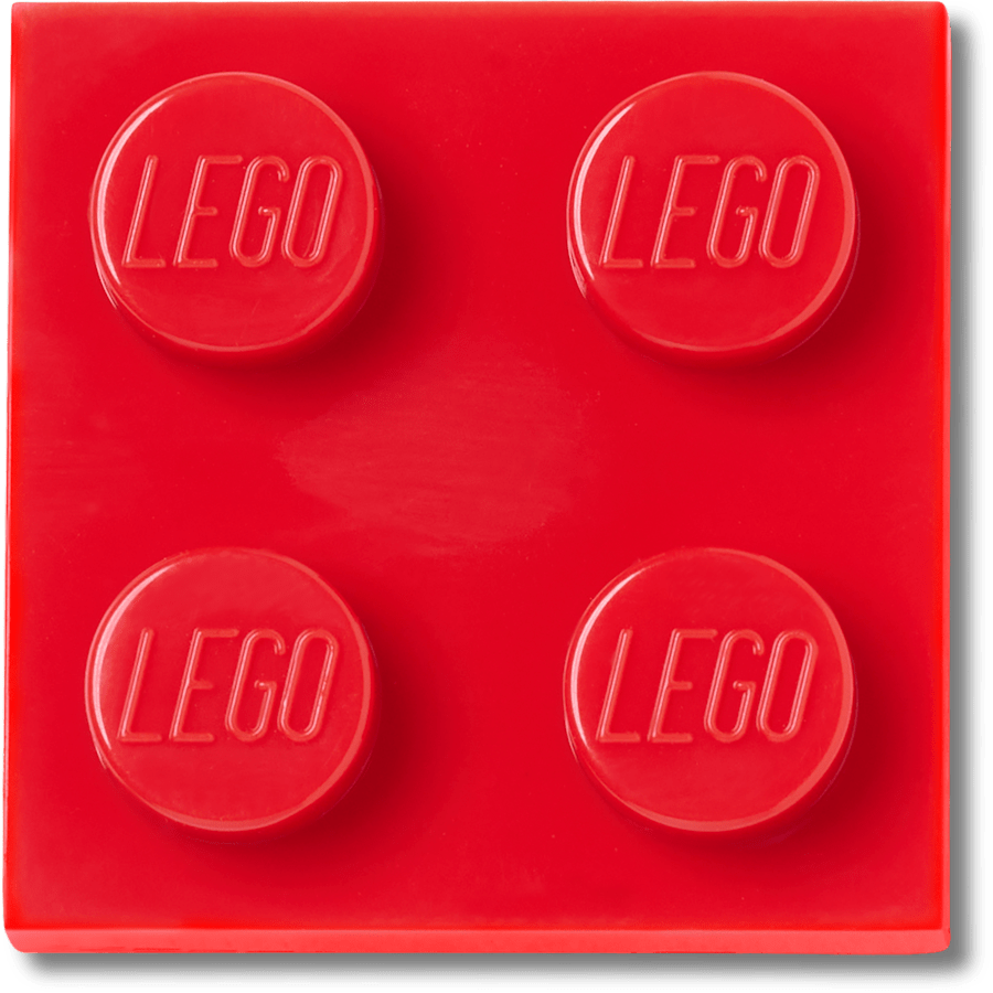 Crocs LEGO® Red Tile 2x2 Jibbitz™ charms