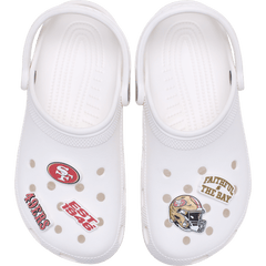 Crocs NFL San Francisco 49ers 5 Pack Jibbitz Shoe Charm