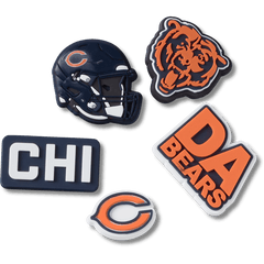 Crocs NFL Chicago Bears 5 Pack Jibbitz Shoe Charm