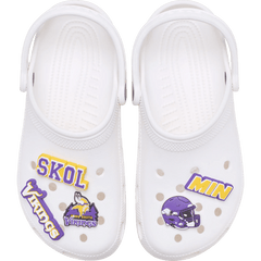 Crocs NFL Minnesota Vikings 5 Pack Jibbitz Shoe Charm