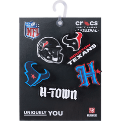 Crocs NFL Houston Texans 5 Pack Jibbitz Shoe Charm