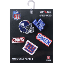 Crocs NFL New York Giants 5 Pack Jibbitz Shoe Charm