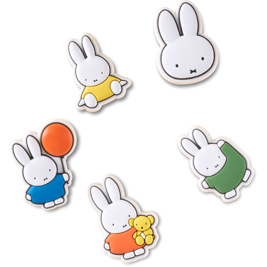 Crocs Miffy 5 Pack Jibbitz™ charms