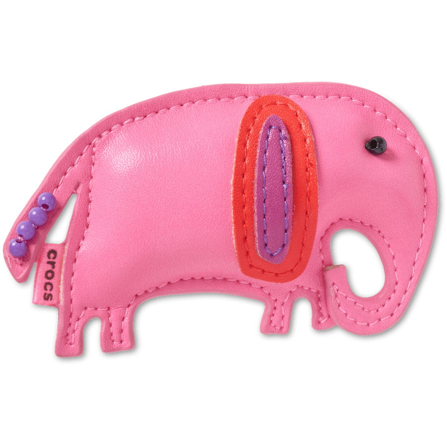 Crocs Faux Leather Elephant Jibbitz™ charms
