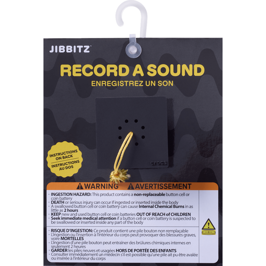Crocs RecordYourOwnSoundGraduation Jibbitz™ charms