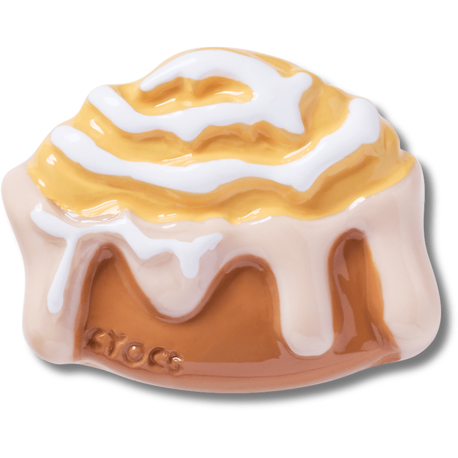 Crocs Cinnamon Roll with Icing Jibbitz™ charms