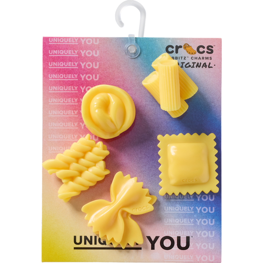 Crocs Realistic Pasta 5 Pack Jibbitz™ charms