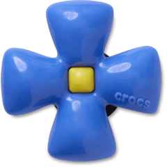 Crocs Puffy Blue Flower Jibbitz™ charms