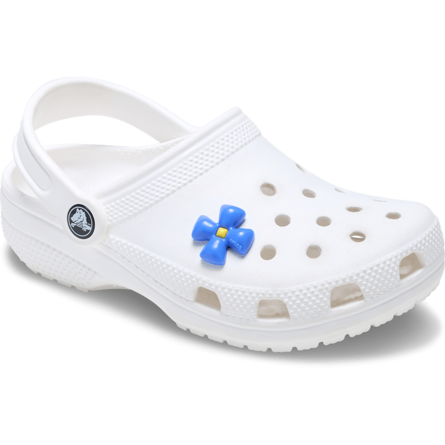 Crocs Puffy Blue Flower Jibbitz™ charms