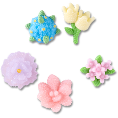 Crocs Beaded Flowers 5 Pack Jibbitz™ charms