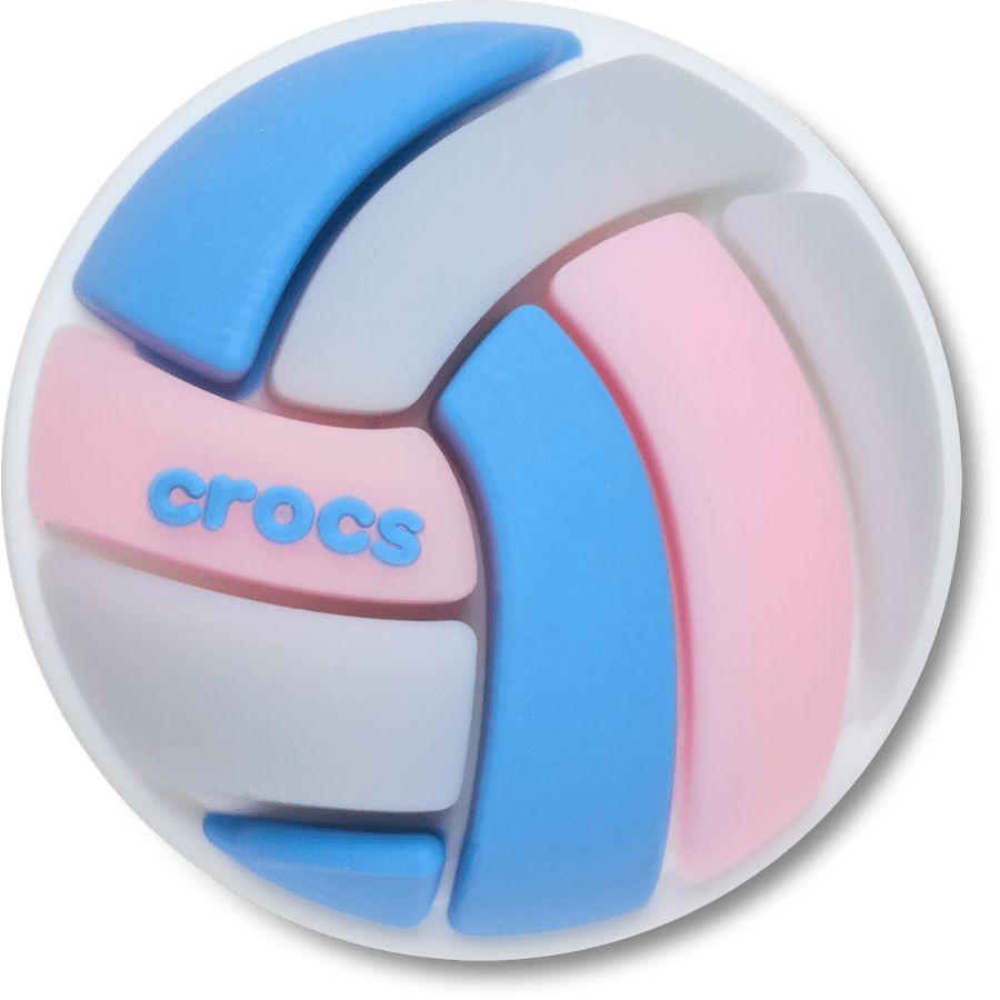 Crocs 3D Pastel Volleyball Jibbitz™ charms
