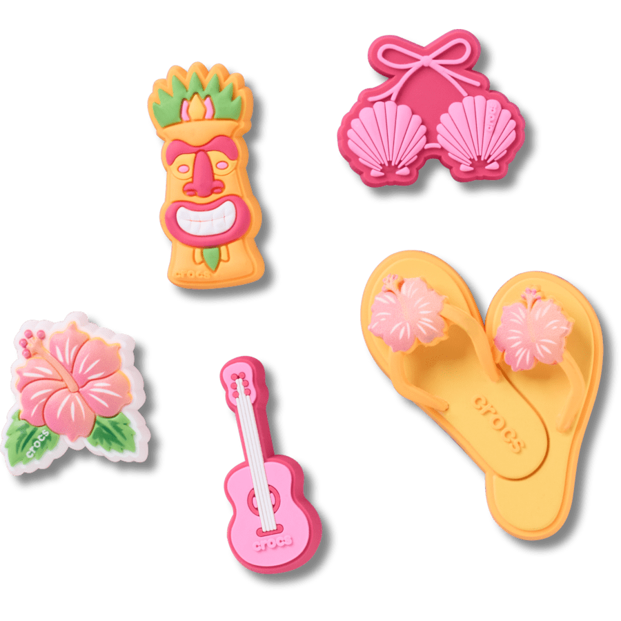 Crocs Tiki Vacation 5 Pack Jibbitz™ charms