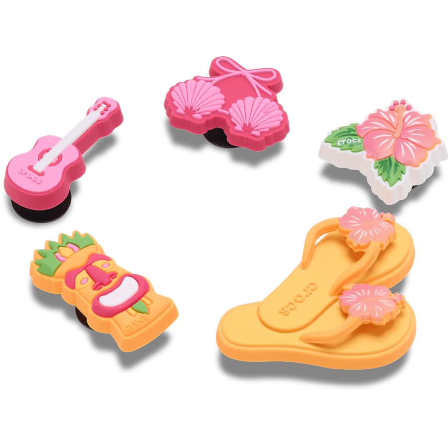 Crocs Tiki Vacation 5 Pack Jibbitz™ charms