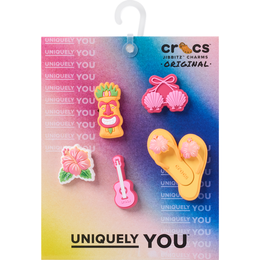 Crocs Tiki Vacation 5 Pack Jibbitz™ charms