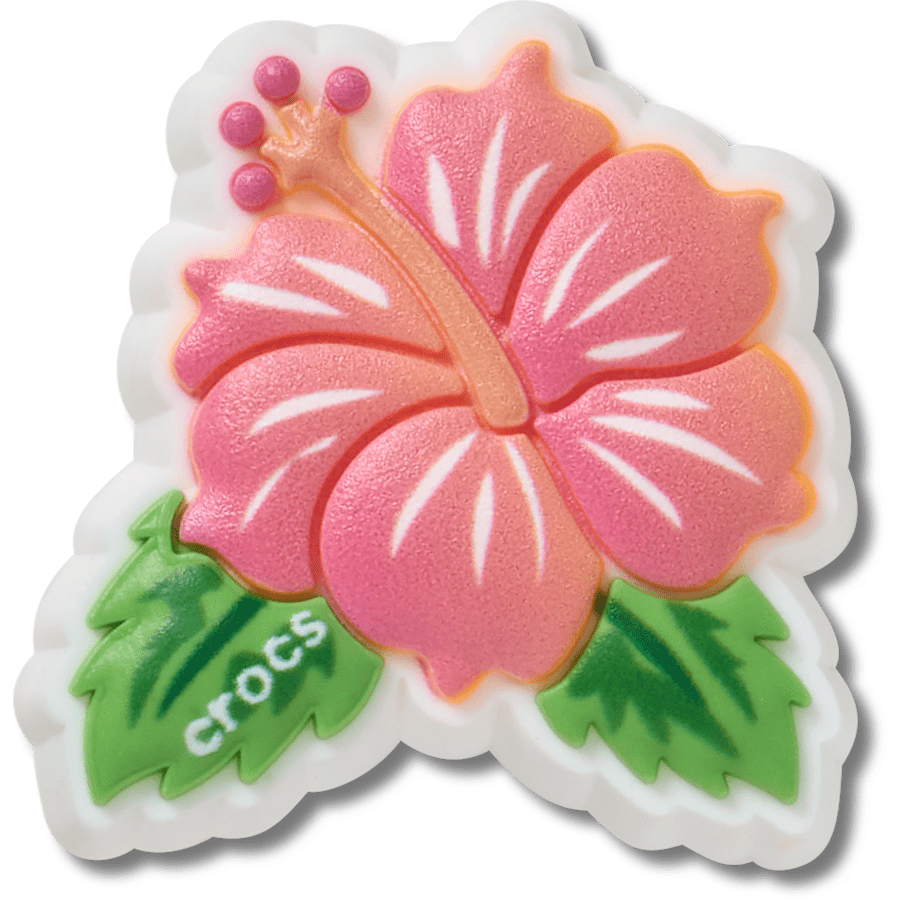 Crocs Blue Tropical Hibiscus Jibbitz™ charms