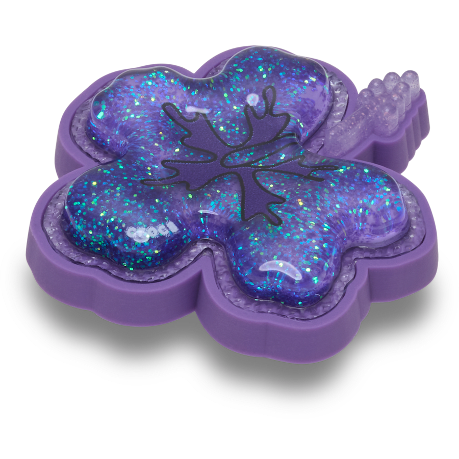 Crocs Squish Purple Hibiscus Jibbitz™ charms