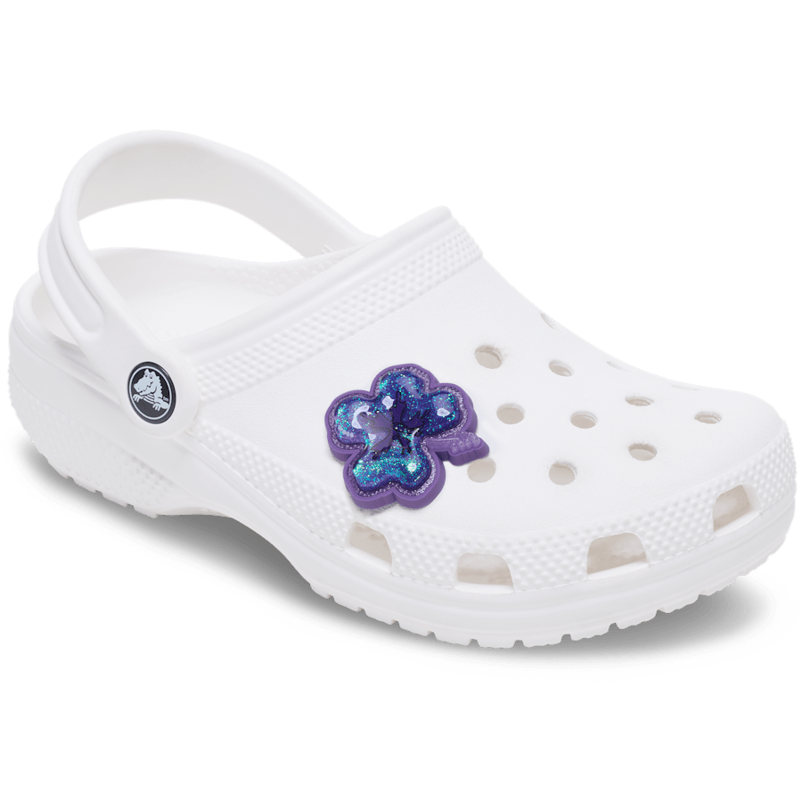 Crocs Squish Purple Hibiscus Jibbitz™ charms