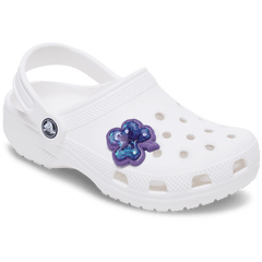 Crocs Squish Purple Hibiscus Jibbitz™ charms