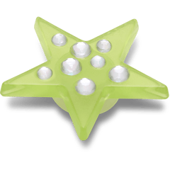 Crocs Green Gem Star Jibbitz™ charms