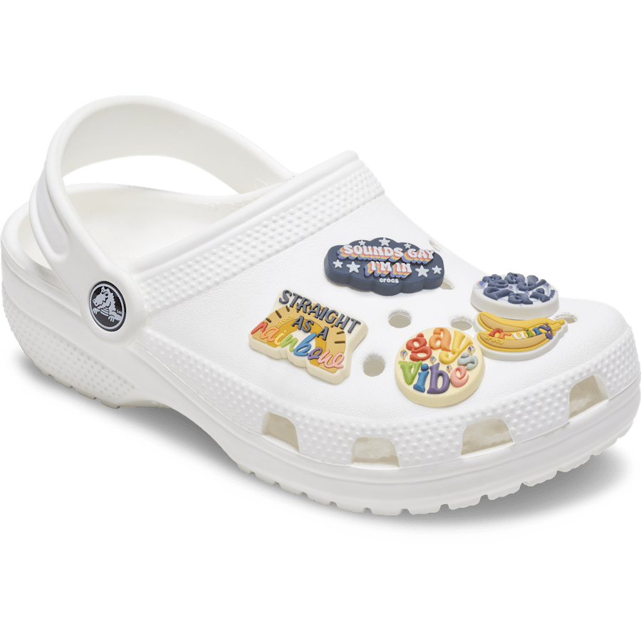 Crocs Irreverent Pride 5 Pack Jibbitz™ charms