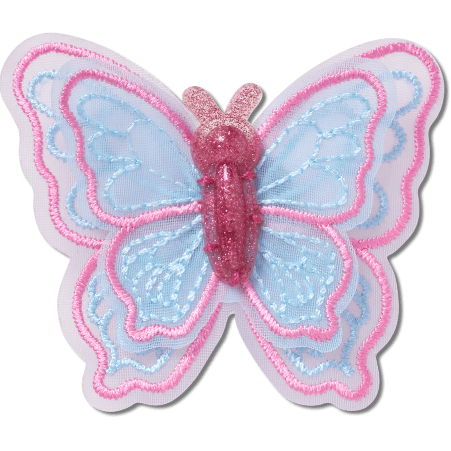 Crocs Mesh Sequin Butterfly Jibbitz™ charms