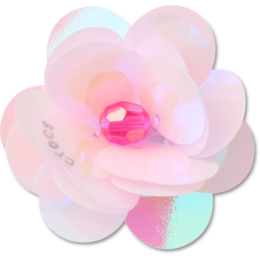 Crocs Sequin Pink Flower Jibbitz™ charms