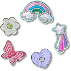 Crocs Funky Girly Icons 5 Pack Jibbitz™ charms