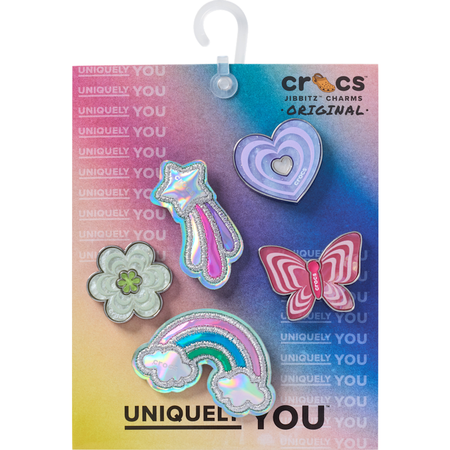 Crocs Funky Girly Icons 5 Pack Jibbitz™ charms