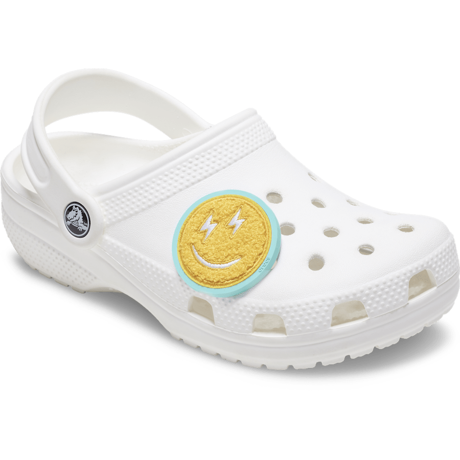 Crocs Mega Chenille Happy Face Jibbitz™ charms