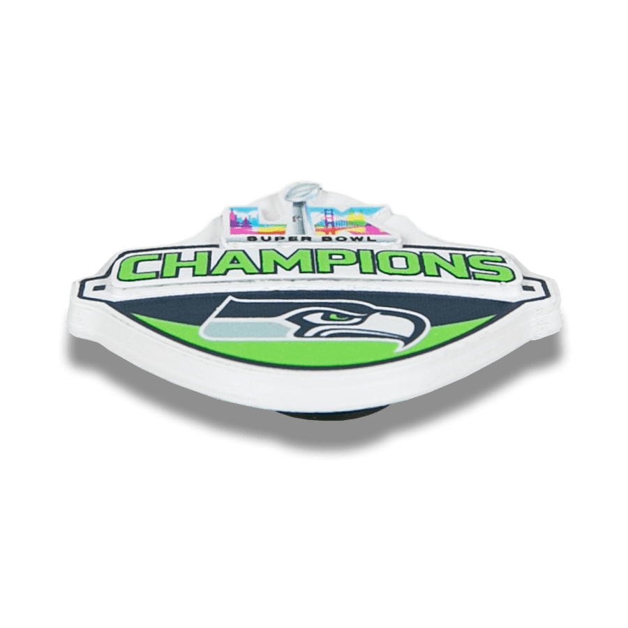 Crocs NFL Super Bowl LX Champion Seattle Seahawks Jibbitz Shoe Charm