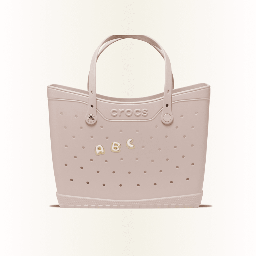 Crocs Gold Bubble Letter A-Z Jibbitz™ charms
