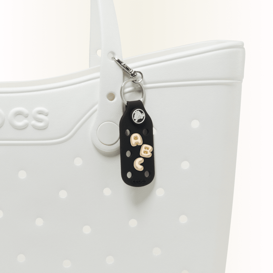 Crocs Gold Bubble Letter A-Z Jibbitz™ charms