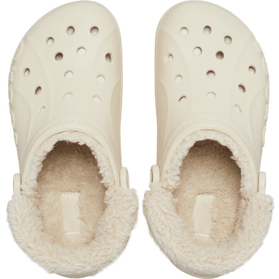 Crocs Baya Lined Fuzz-Strap Clog