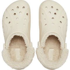 Crocs Baya Lined Fuzz-Strap Clog